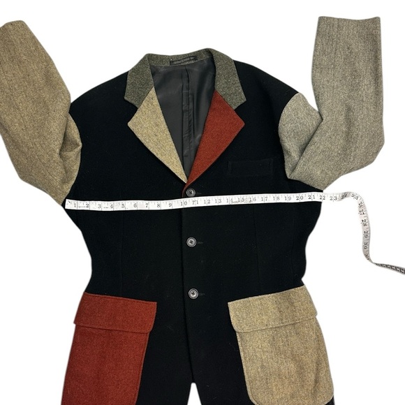 Colorblock Wool Blazer - Picture 5 of 9